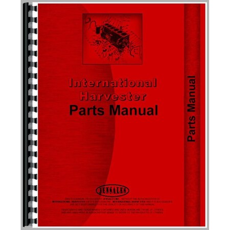 New International Harvester 495 Pay Scraper Parts Manual